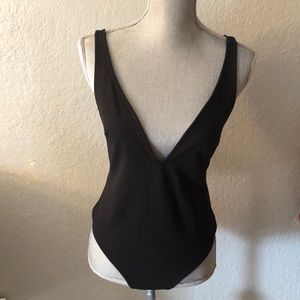 NWOT Black Bodysuit